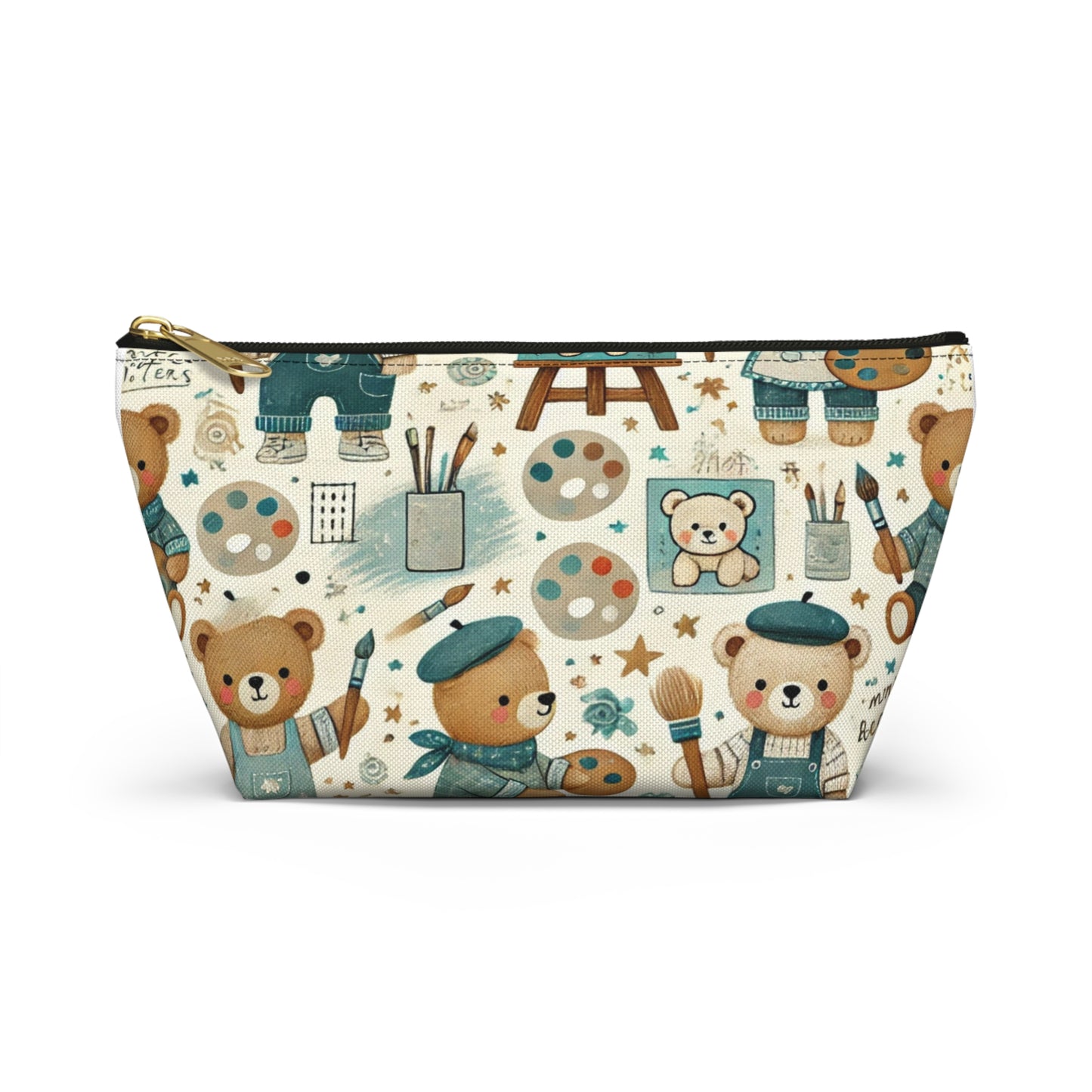 Art-Inspired Bear Accessory Pouch