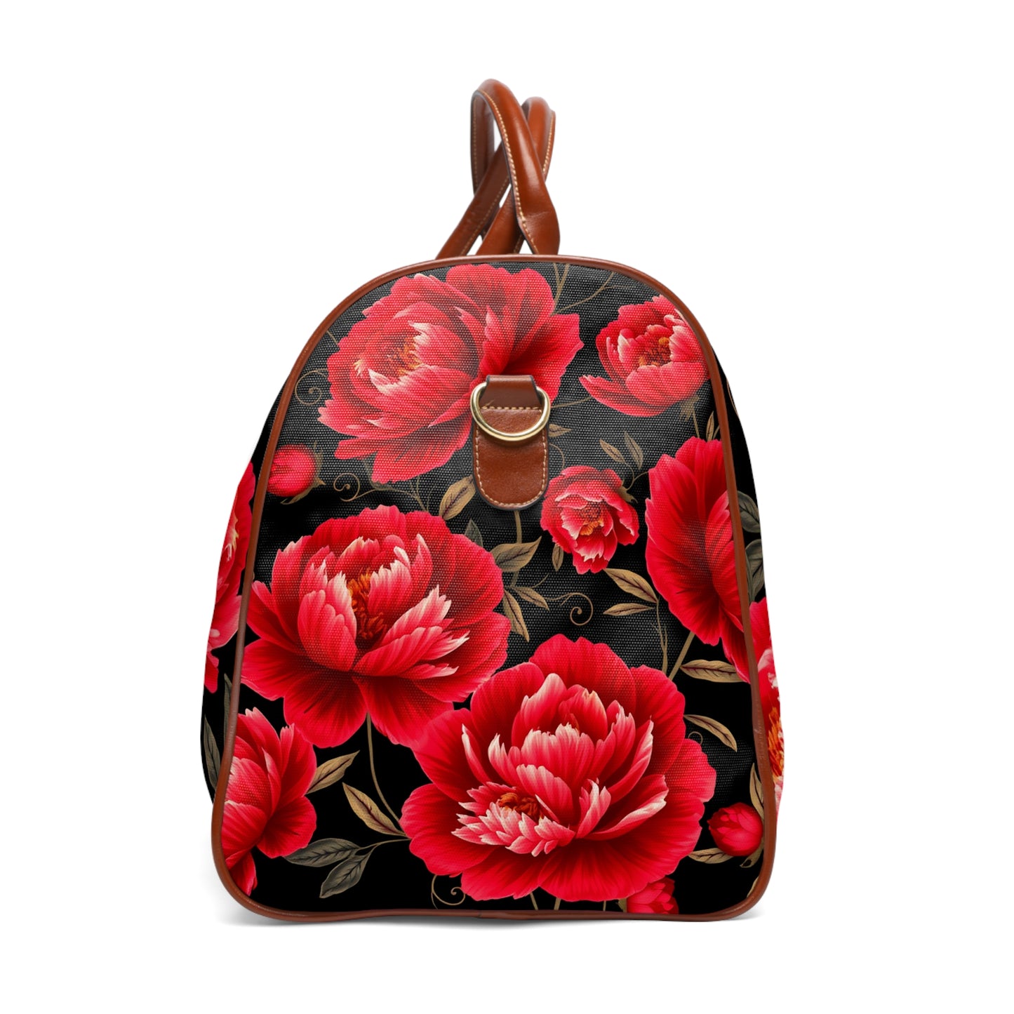 Vibrant Floral Waterproof Travel Bag for Adventurous Souls