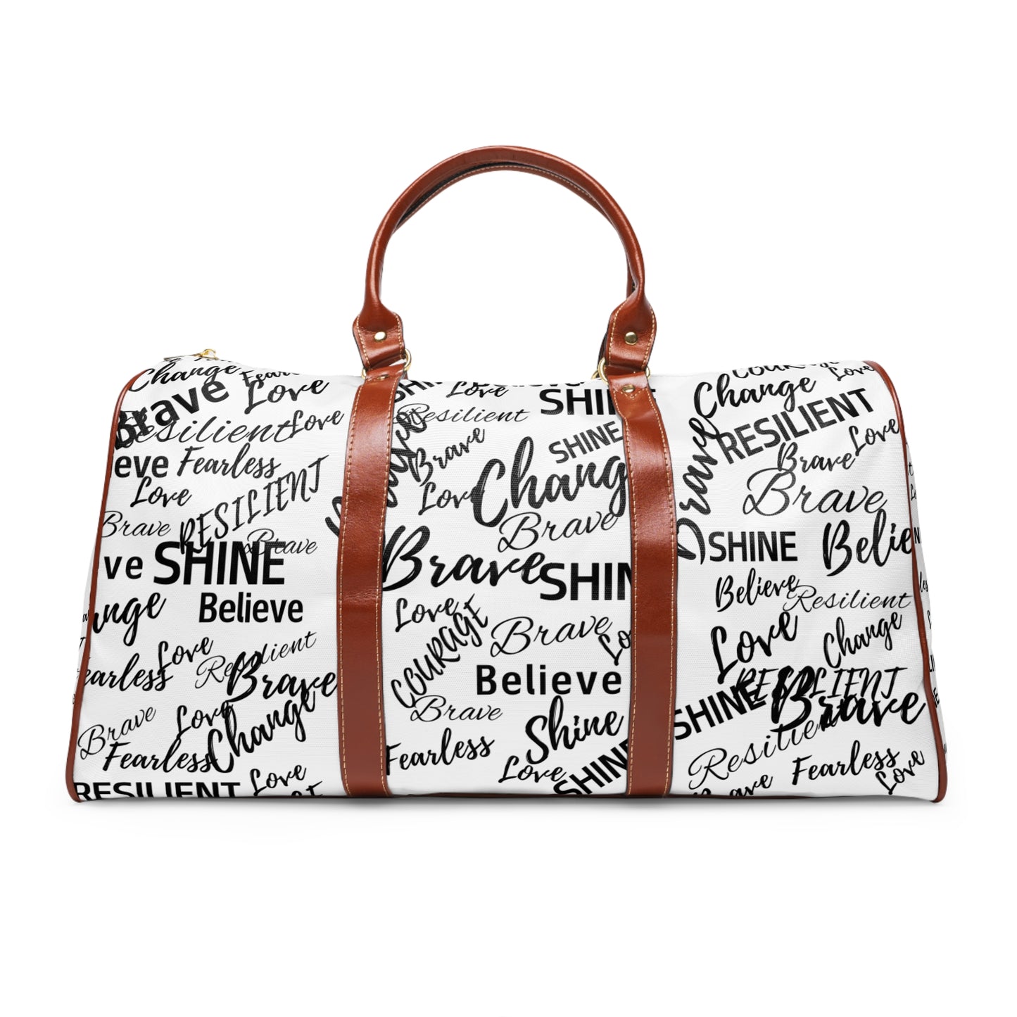 Waterproof Travel Bag Empowerment-Inspired Travel Bag – Stylish, Durable, and Motivational Inspirational Bold Affirmations for Fearless Adventurers