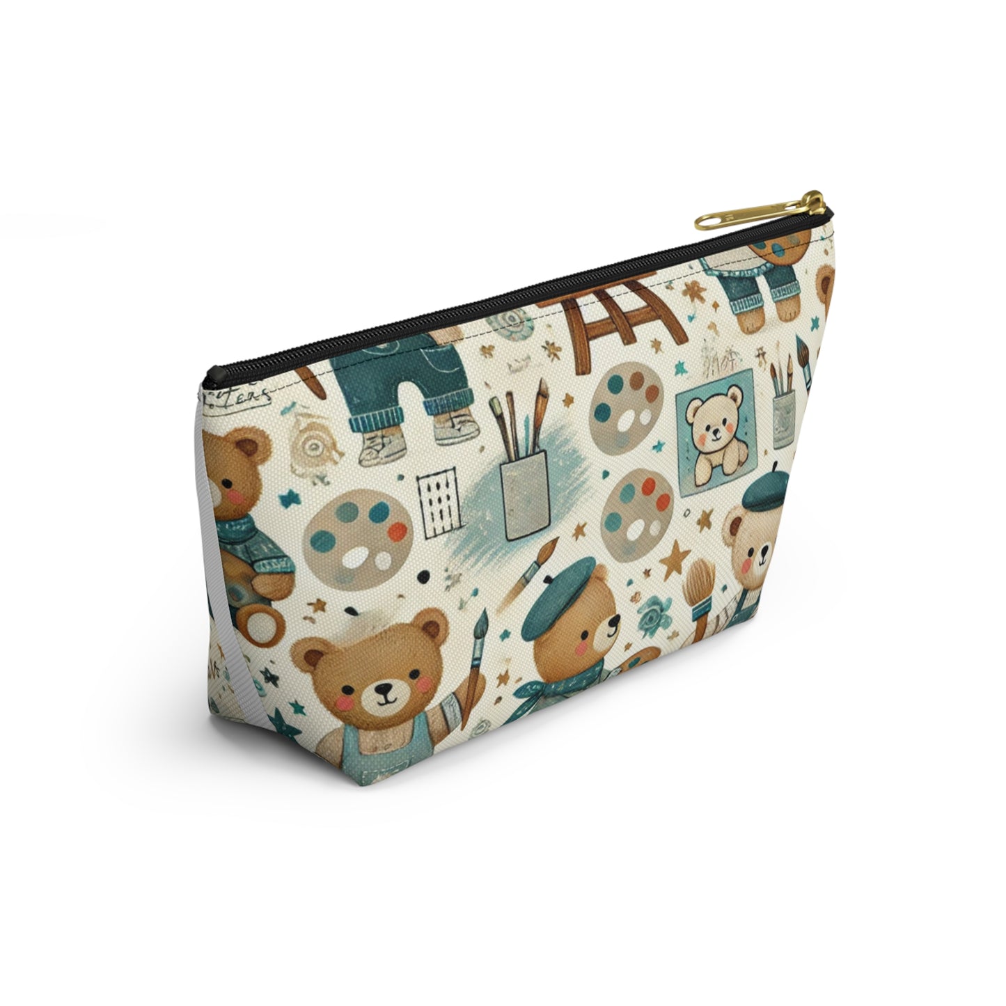 Art-Inspired Bear Accessory Pouch