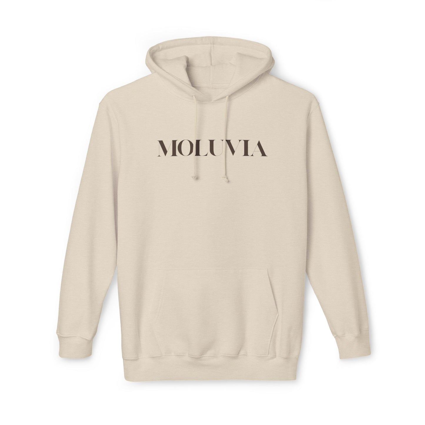 MOLUVIA Minimalist Luxe Hoodie – Elegant & Timeless Streetwear