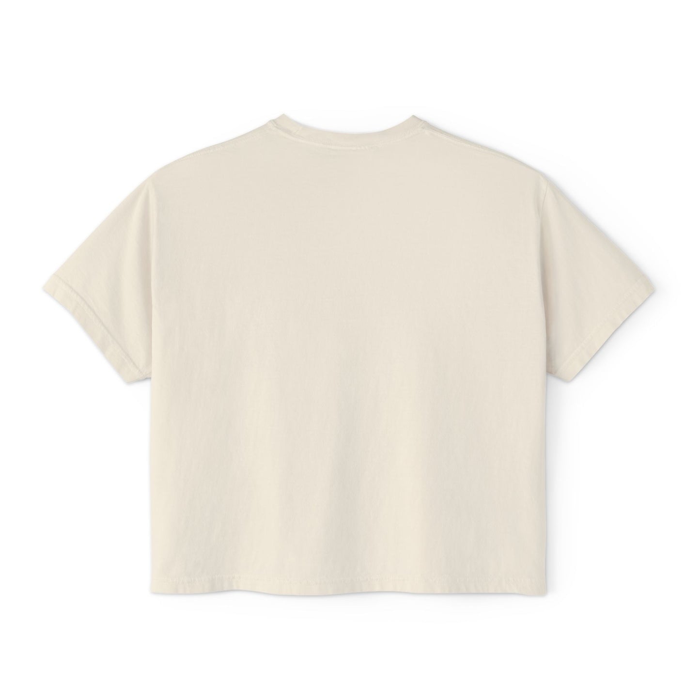 Healing in Progress Women's Boxy Tee - Cozy Floral Graphic T-Shirt