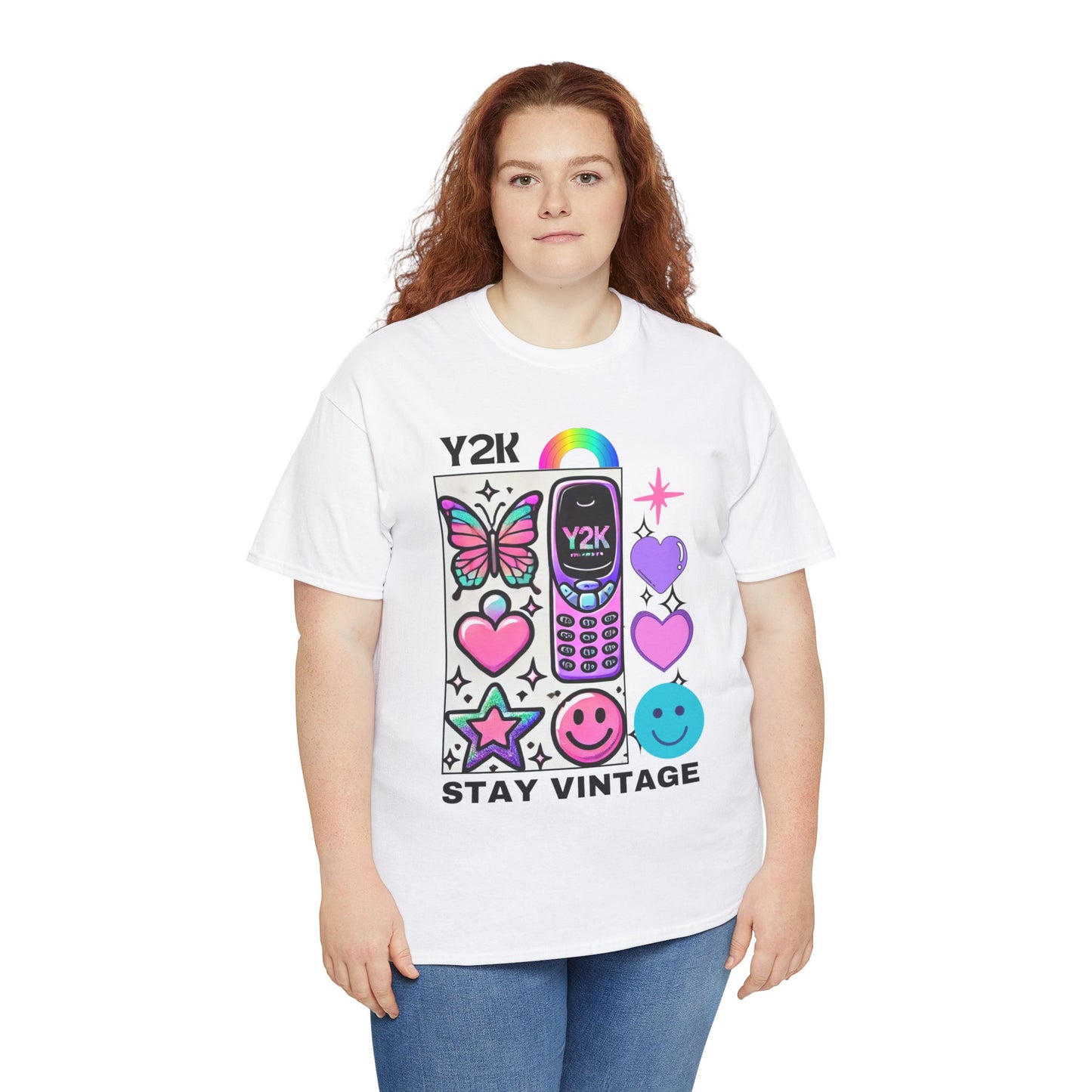 Y2K Vintage Graphic T-Shirt - Stay Vintage Retro Tee