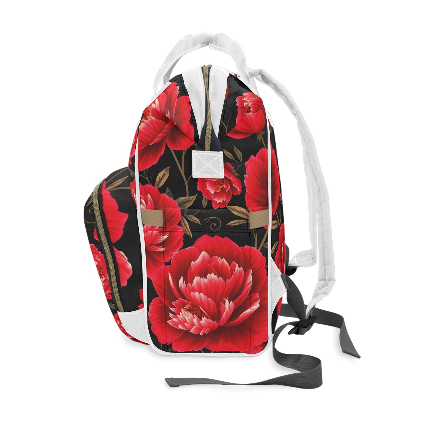 Stylish Elegant Floral Backpack-Style Meets Multiple Functionality