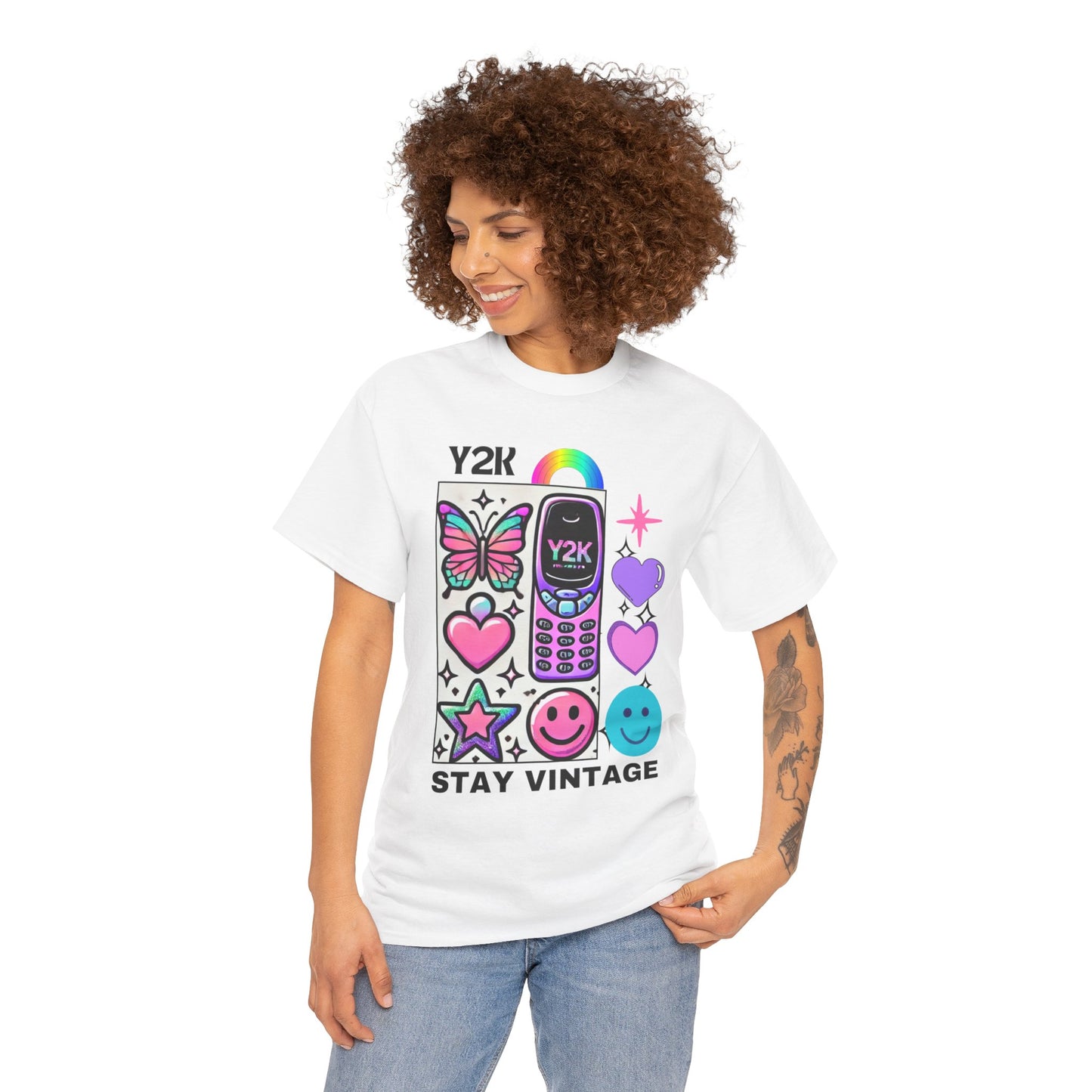 Y2K Vintage Graphic T-Shirt - Stay Vintage Retro Tee