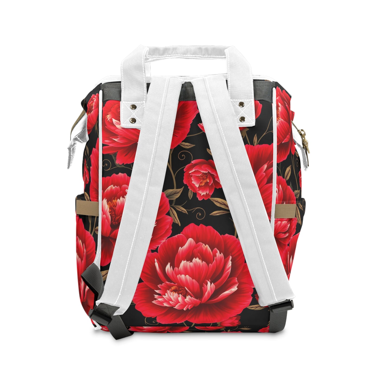 Stylish Elegant Floral Backpack-Style Meets Multiple Functionality