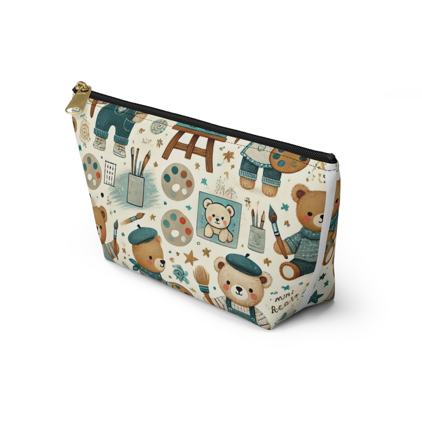 Art-Inspired Bear Accessory Pouch
