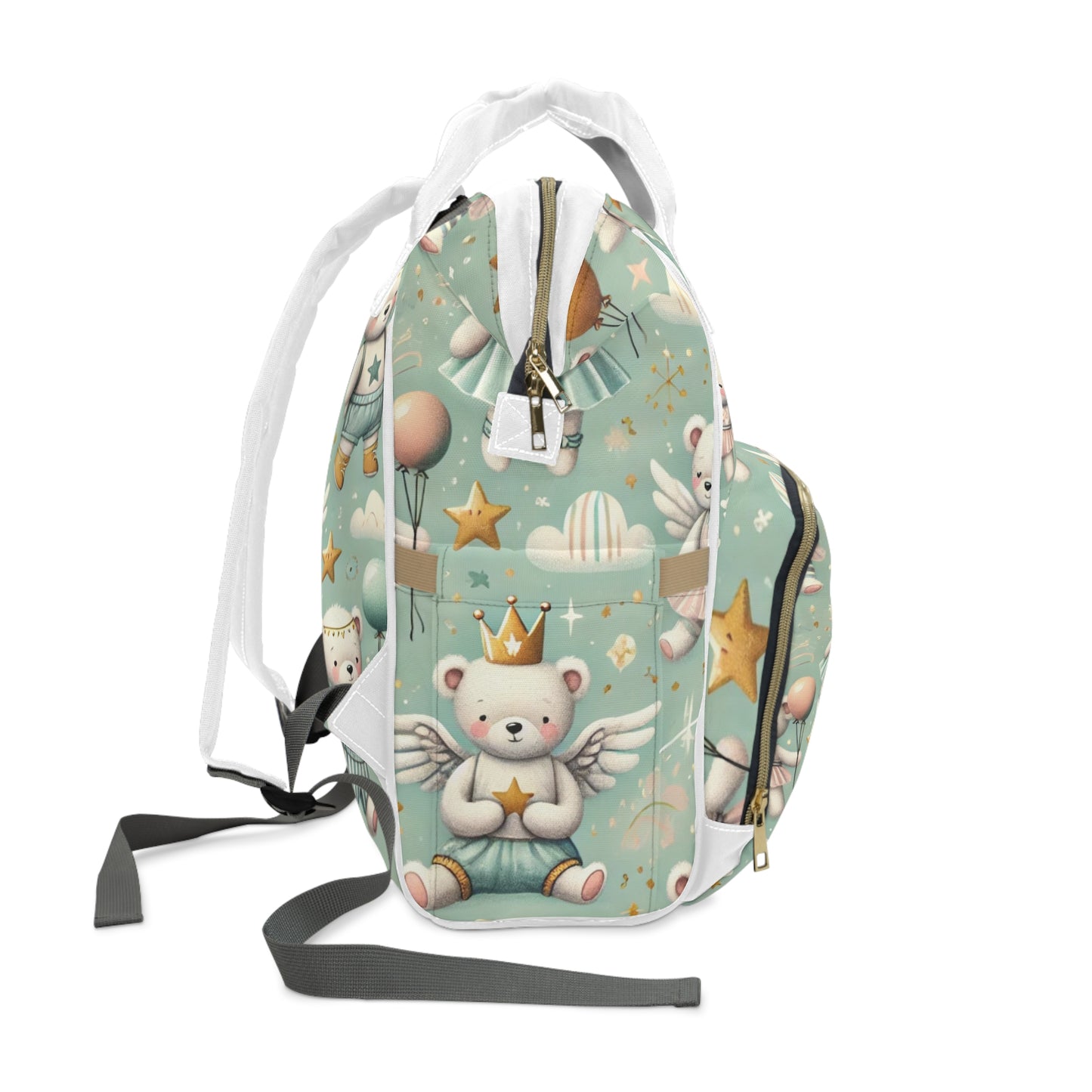 Cute Multifunctional Diaper Backpack for Parents - Ideal for Baby Showers and Everyday Use