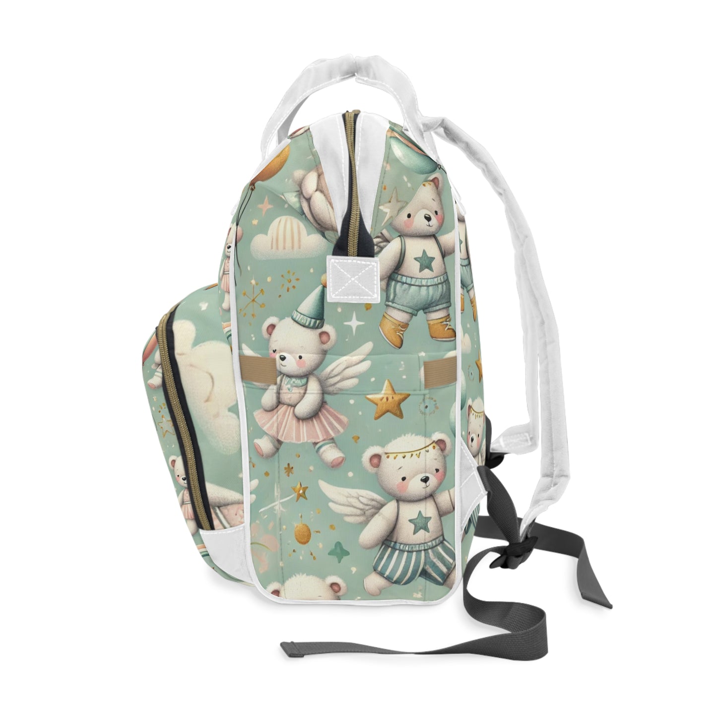 Cute Multifunctional Diaper Backpack for Parents - Ideal for Baby Showers and Everyday Use