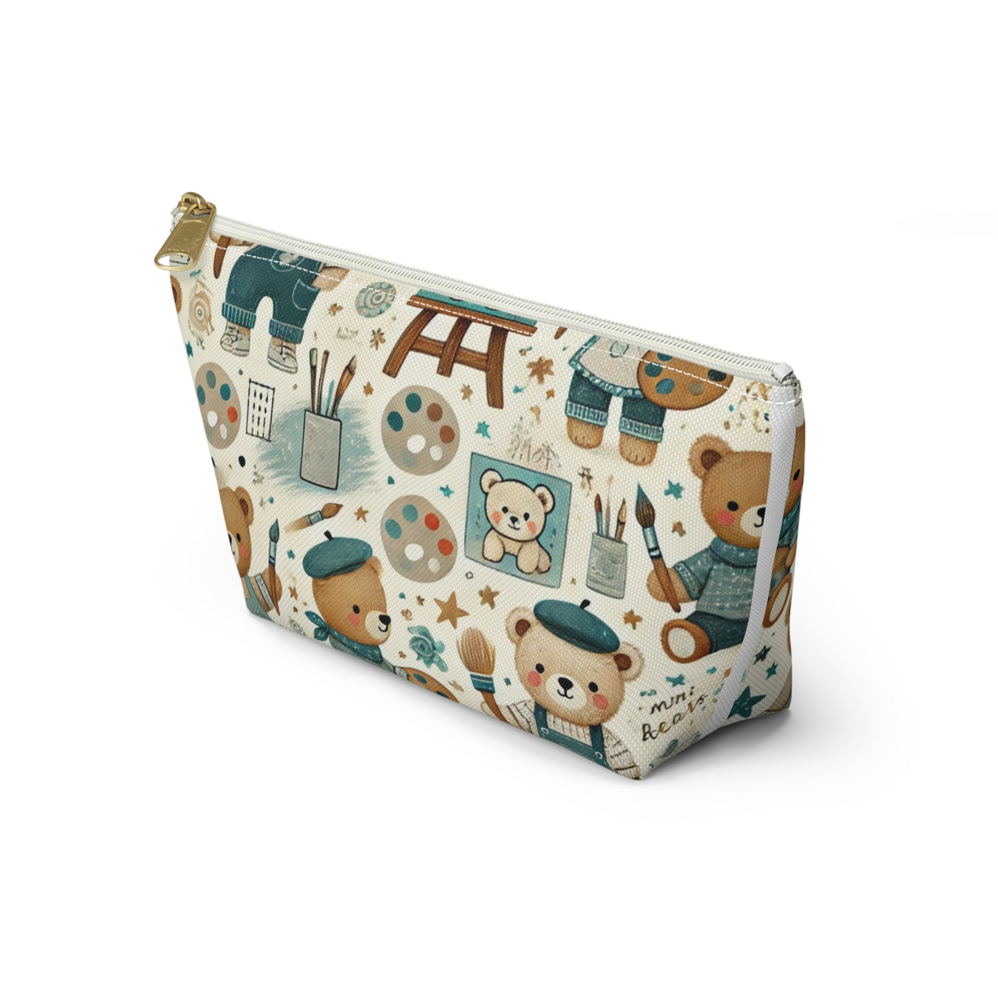 Art-Inspired Bear Accessory Pouch
