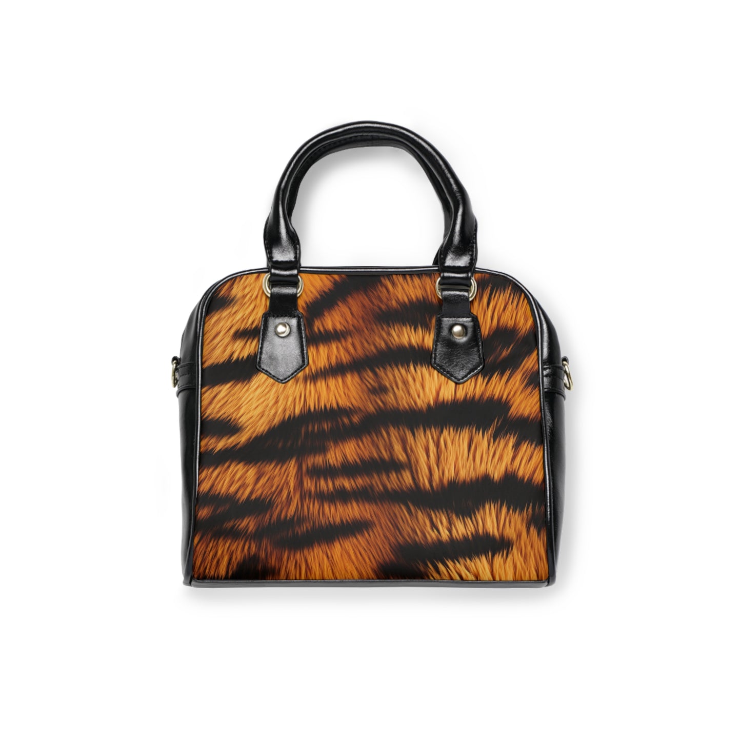 Fierce Tiger Print Shoulder Handbag - Stylish & Trendy Accessory for Animal Lovers
