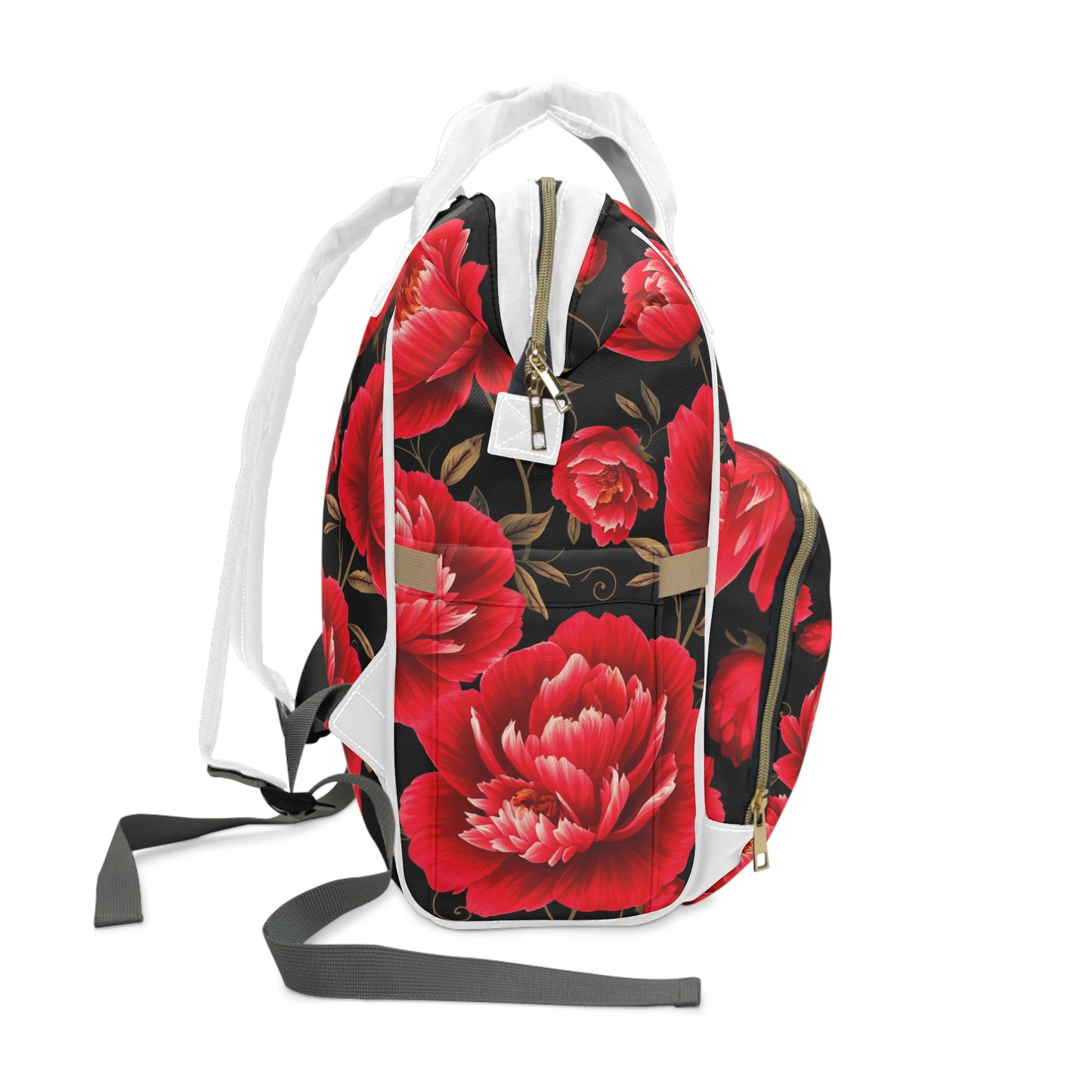 Stylish Elegant Floral Backpack-Style Meets Multiple Functionality
