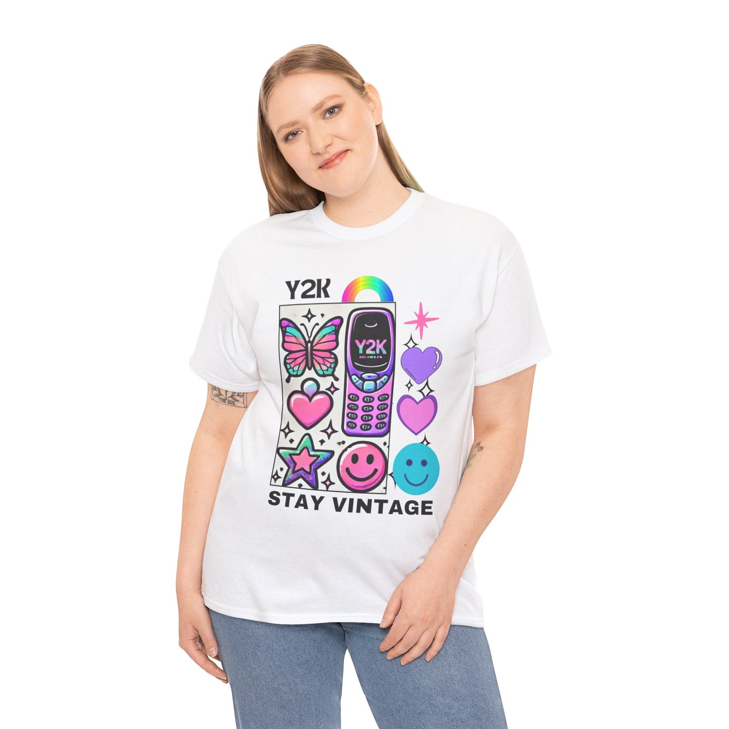 Y2K Vintage Graphic T-Shirt - Stay Vintage Retro Tee