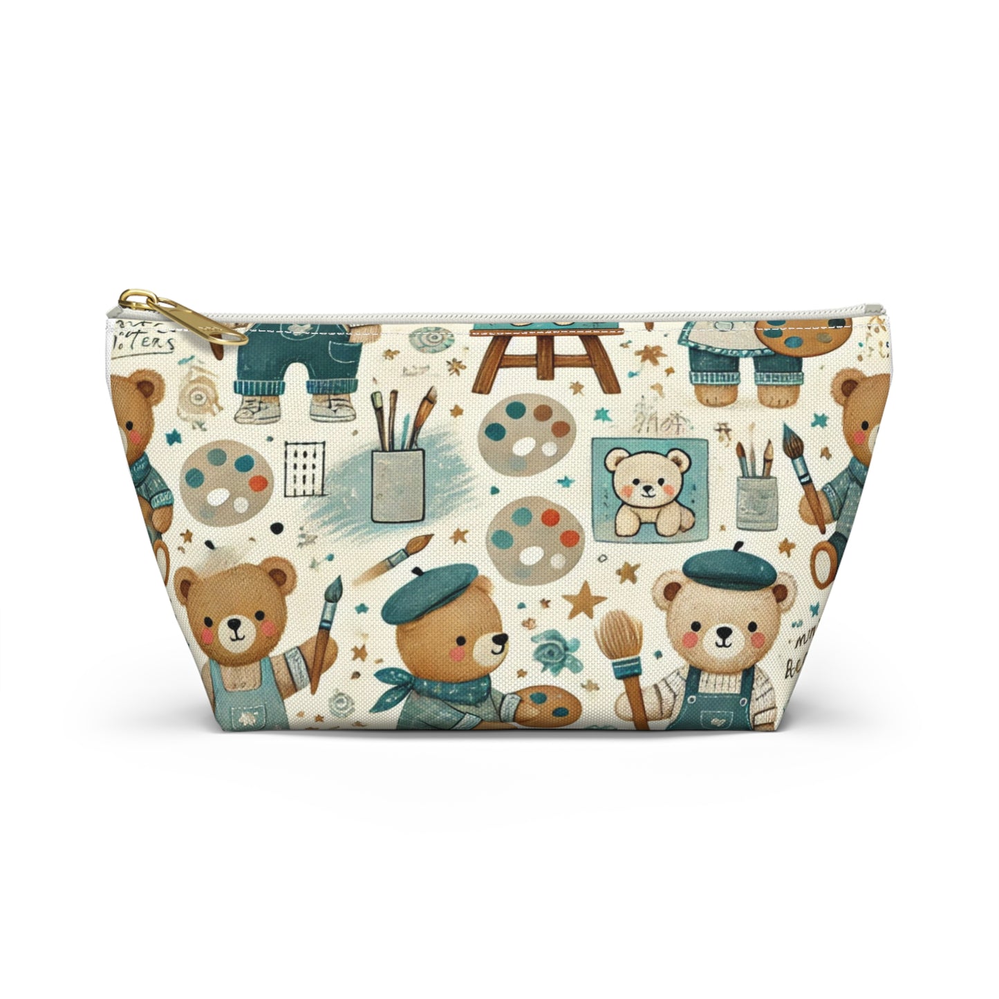 Art-Inspired Bear Accessory Pouch