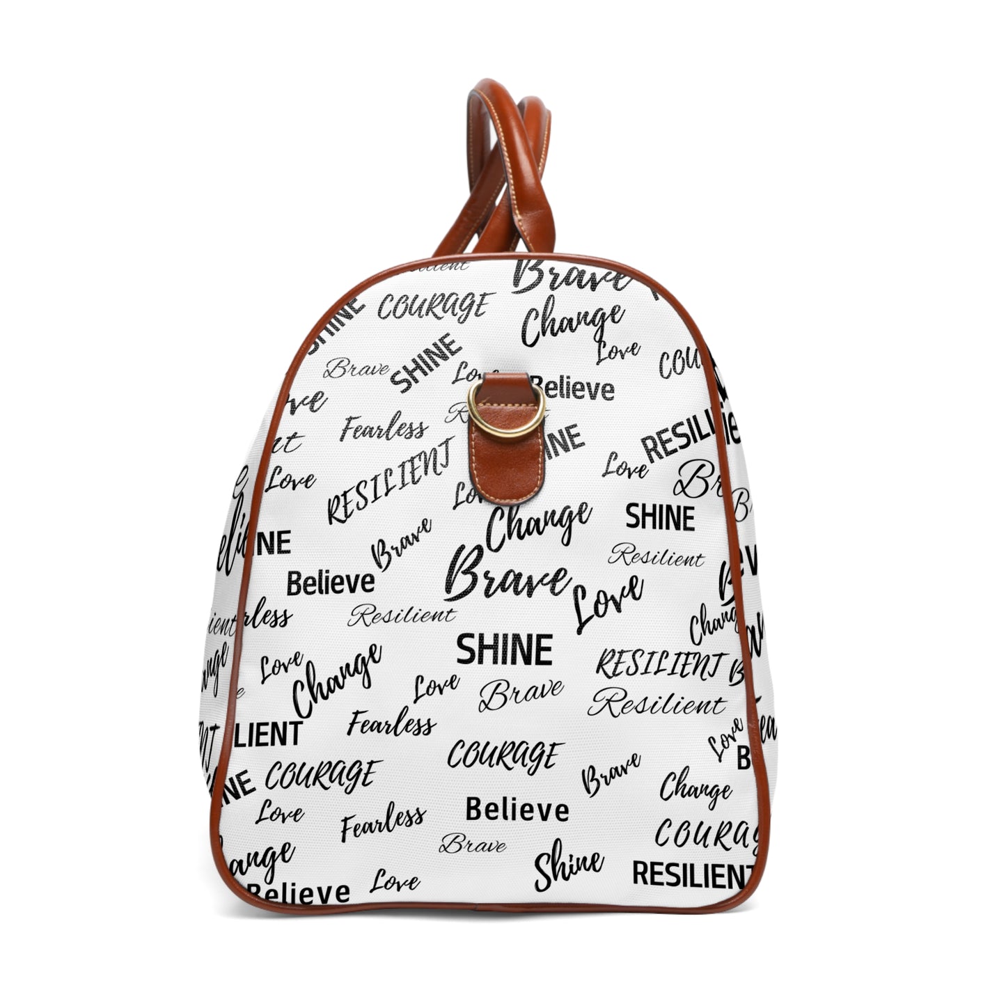 Waterproof Travel Bag Empowerment-Inspired Travel Bag – Stylish, Durable, and Motivational Inspirational Bold Affirmations for Fearless Adventurers