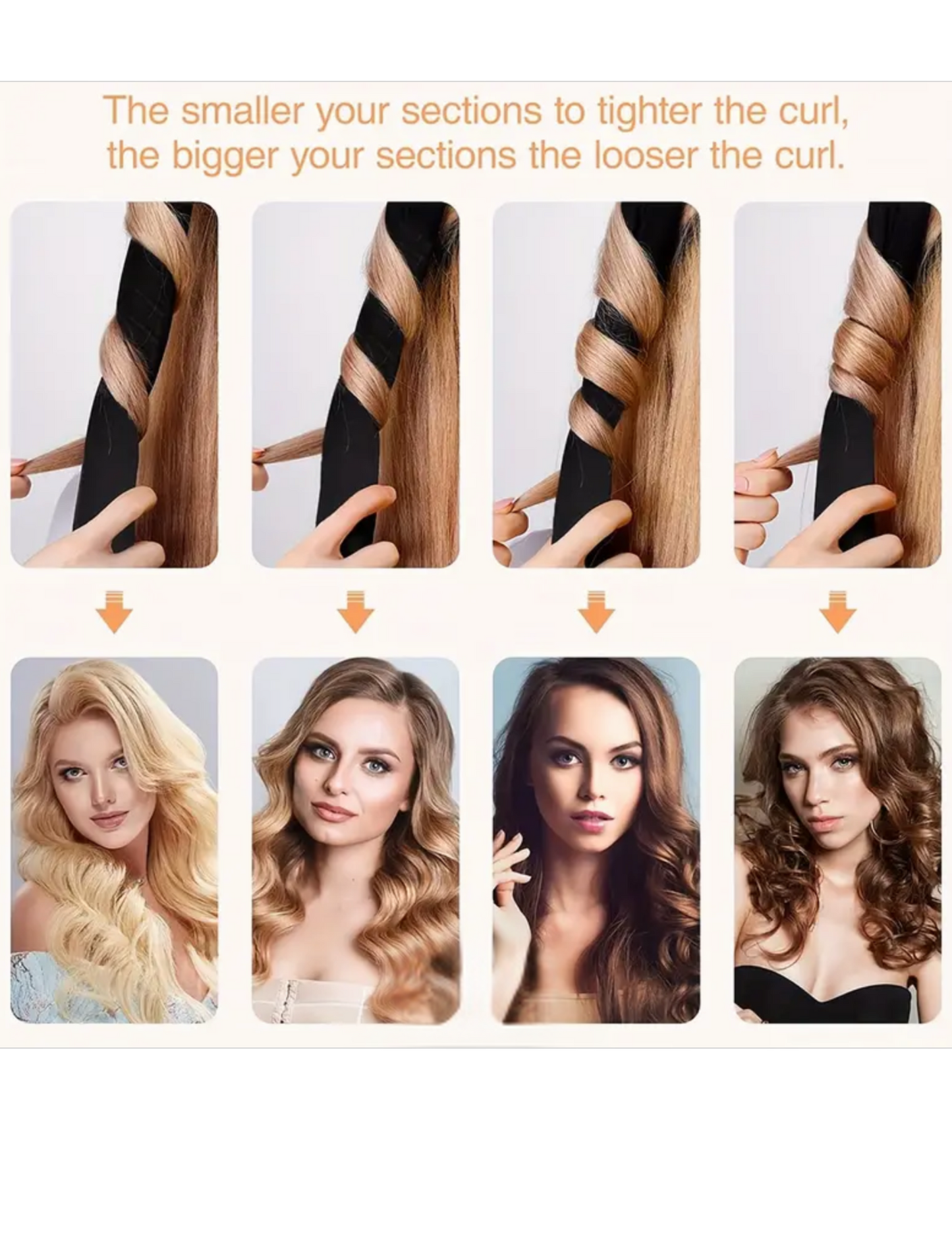 Heatless Satin Curling Set & Scrunchies - Effortless Curls for Luxurious Hair