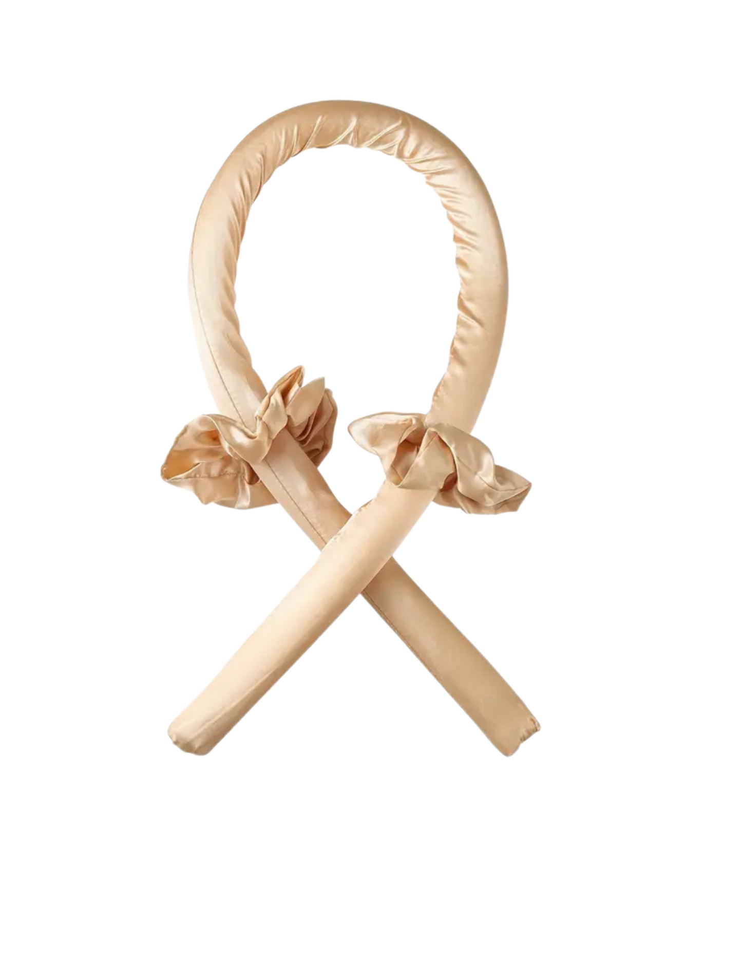 Heatless Satin Curling Set & Scrunchies - Effortless Curls for Luxurious Hair