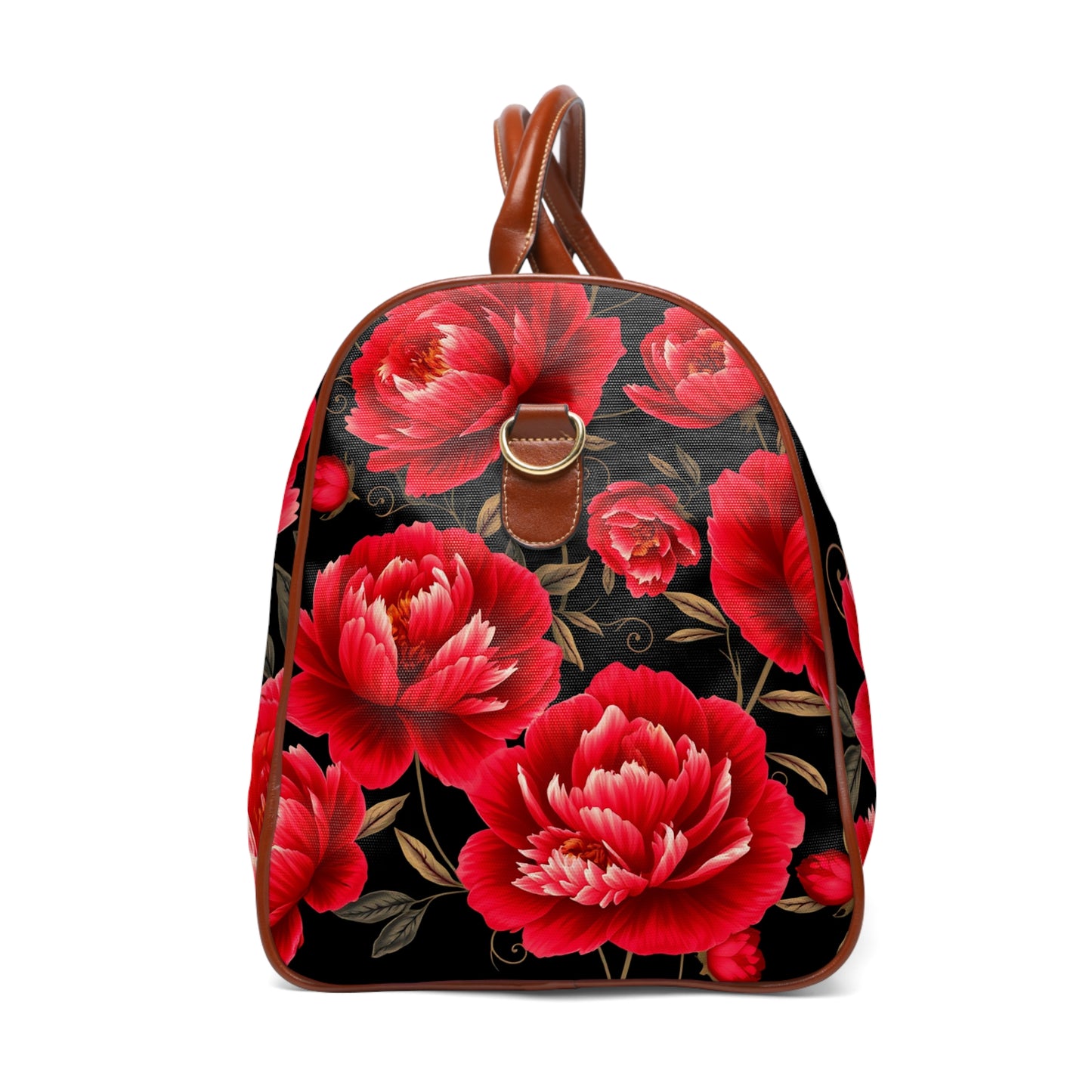 Vibrant Floral Waterproof Travel Bag for Adventurous Souls