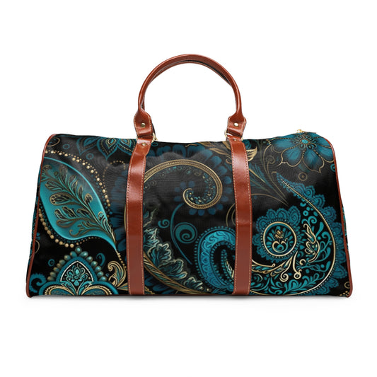 Elegant Waterproof Travel Bag - Stylish Floral Design for Adventurers