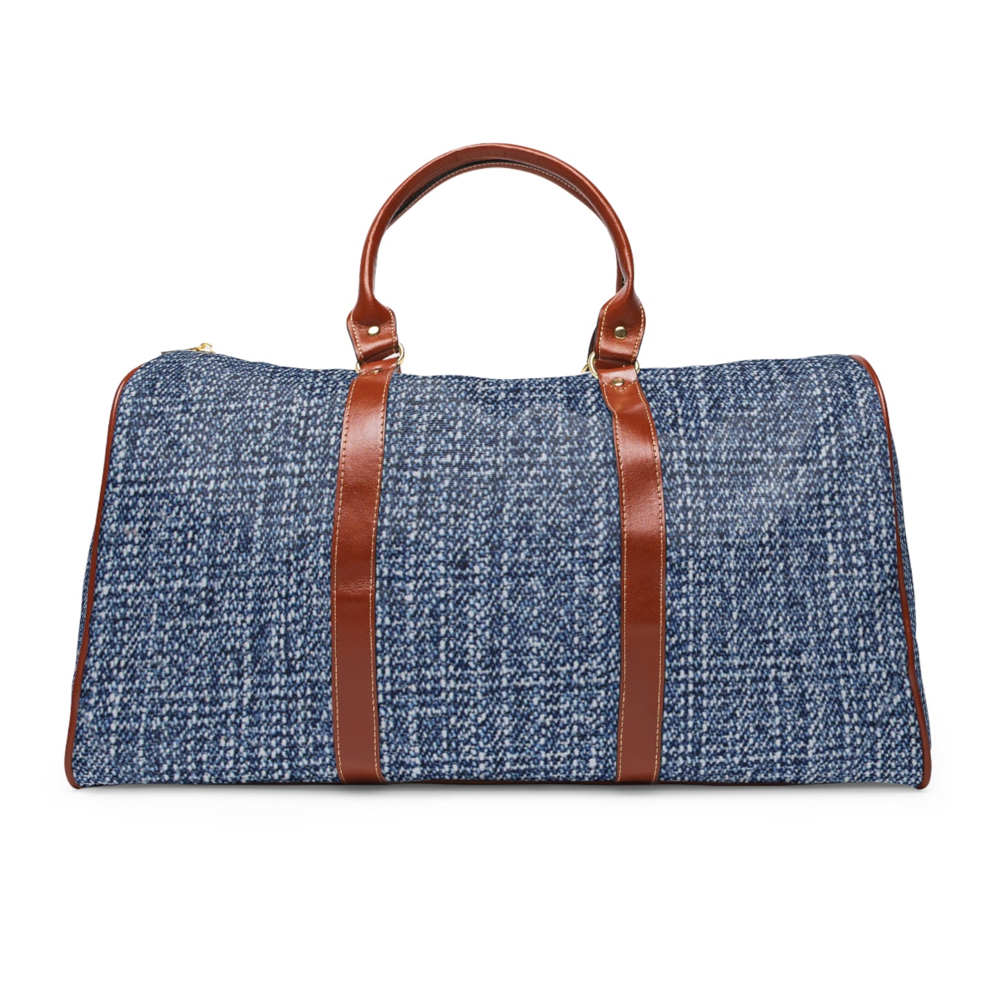 Classic Denim-Inspired Duffel Bag Waterproof Travel Bag