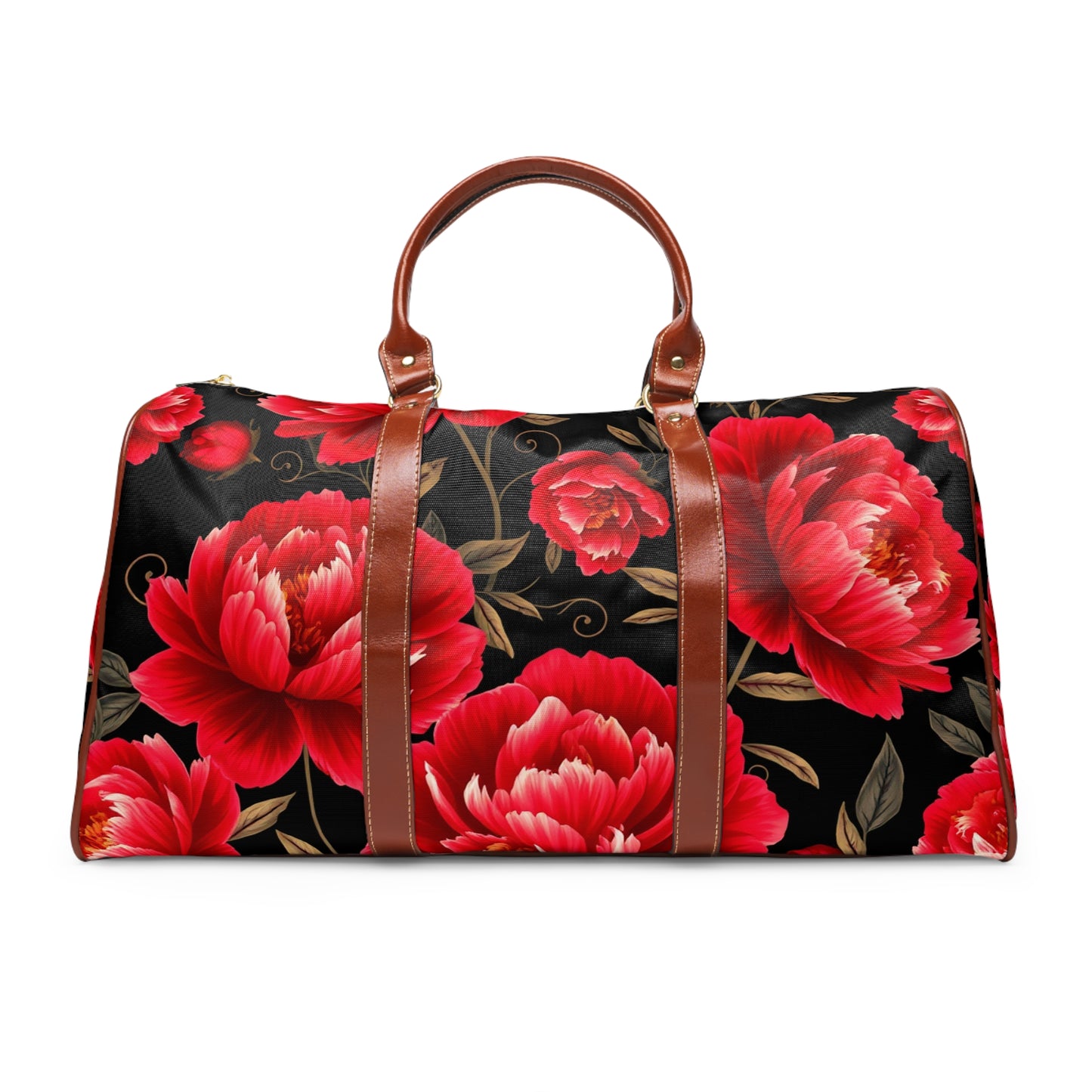 Vibrant Floral Waterproof Travel Bag for Adventurous Souls