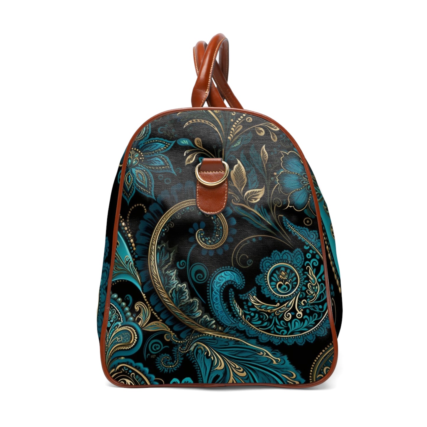 Elegant Waterproof Travel Bag - Stylish Floral Design for Adventurers