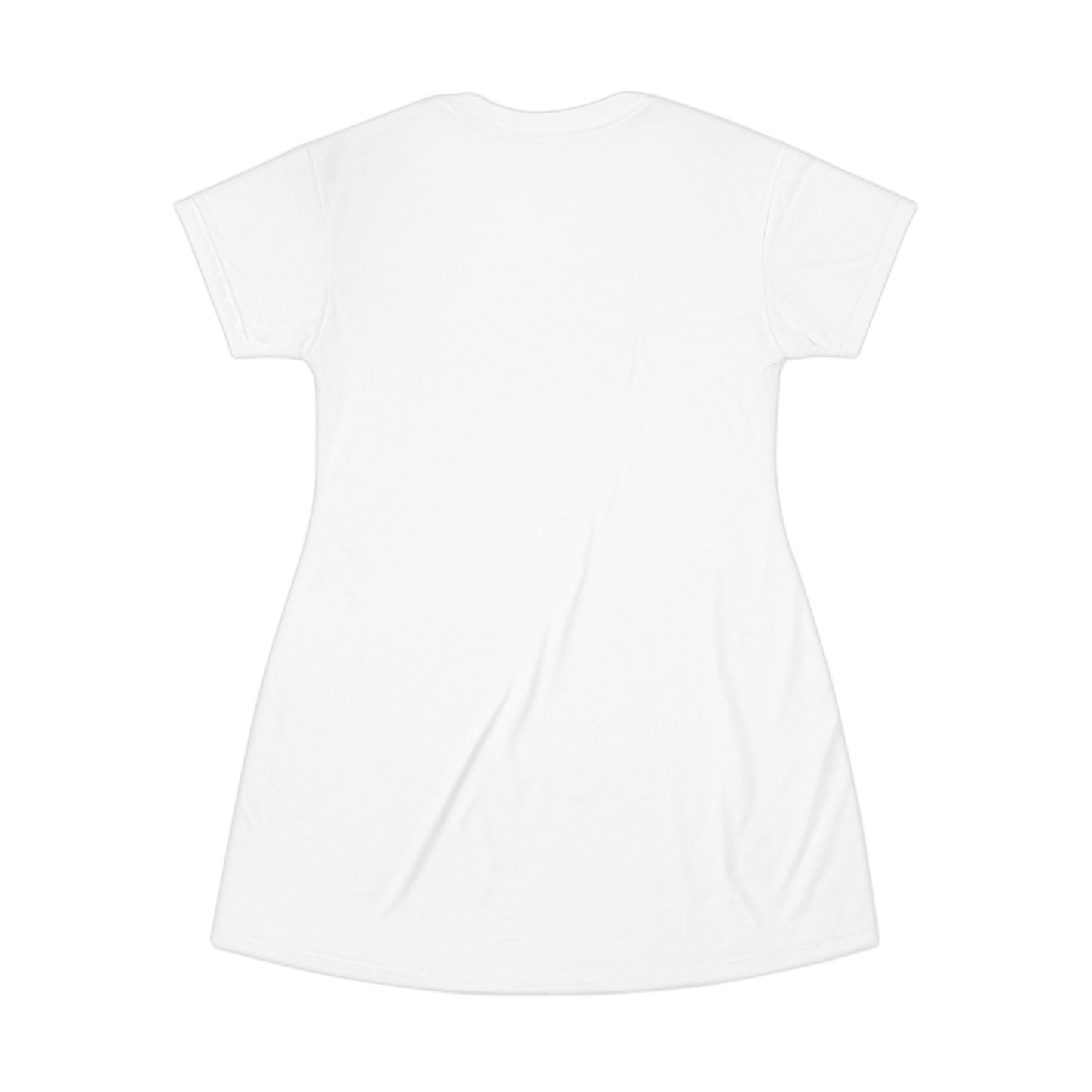 The White Biggest Statement T-Shirt Dress - Perfect for Celebrations and Comfortable Everyday Wear