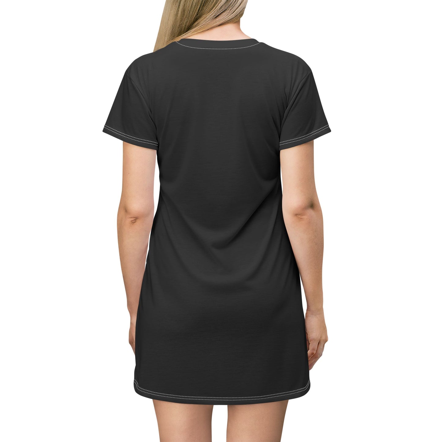 "The Baddest" Women's T-Shirt Dress  (AOP)