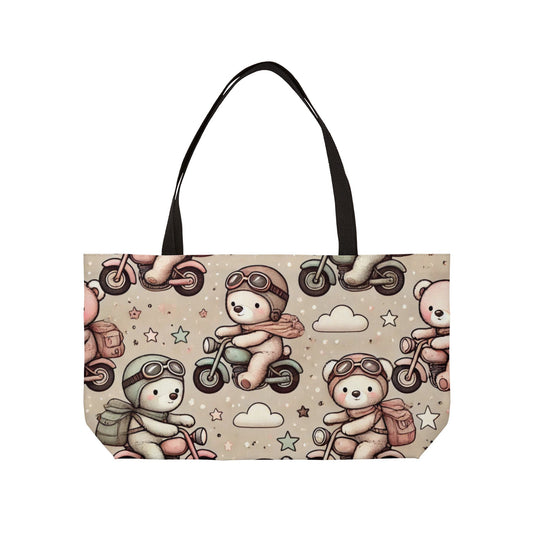 Cute Adventure Bears Weekender Tote Bag - Perfect for Travel & Outdoor Fun